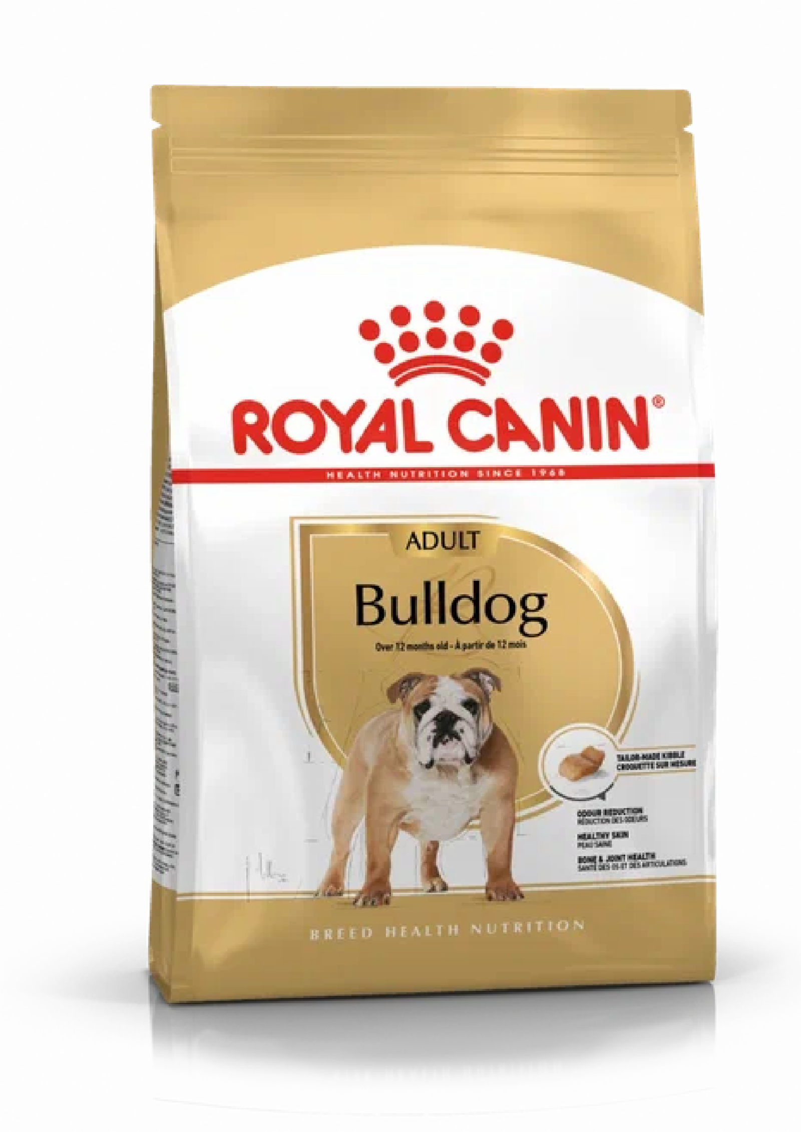 Сухой корм  Petshop Royal Canin корм сухой для взрослых собак породы Бульдог от 12 месяцев, Bulldog Adult (12 кг)