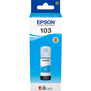 Контейнер с чернилами Epson L3100/3101/3110/3150/3151 голубые (C13T00S24A)