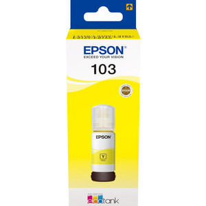 Контейнер с чернилами Epson L3100/3101/3110/3150/3151 желтые (C13T00S44A)