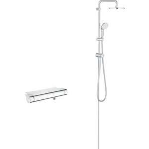 Термостат для душа Grohe Grohtherm 2000 с душевым гарнитуром, хром (34469001, 27389002)