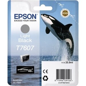 Расходные материалы Картридж Epson SureColor SC-P600 Light Black (C13T76074010)