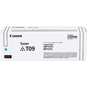 Расходные материалы  Техпорт Тонер Canon T09, голубой, туба (3019C006)