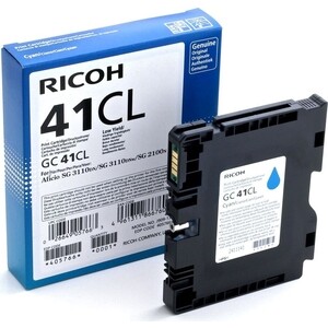 Картридж для гелевого принтера Ricoh GC 41CL Cyan (405766)