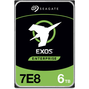 HDD Seagate SAS 6000Gb (6Tb), ST6000NM0095, Exos 7E8 3.5, SAS 12Гбит/с, 7200 rpm, 256Mb buffer (ST6000NM0095)