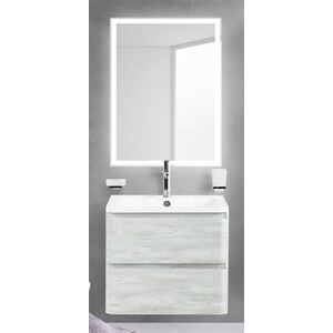 Мебель для ванной BelBagno Albano 60 подвесная, Rovere Vintage Bianco