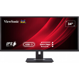 Монитор ViewSonic 34'' 21:9 VG3456 VA экран WQHD