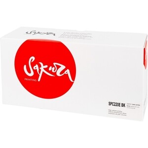 Картридж Sakura SPC220EBK для Ricoh, черный, 2300 к.