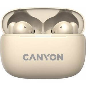 Наушники Canyon OnGo TWS-10 ANC+ENC, Beige