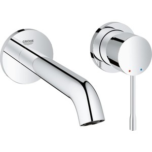 Смеситель для раковины Grohe Essence+ с механизмом (19408001, 23571000)