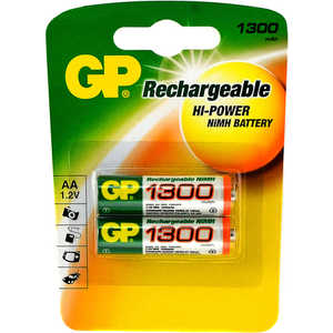 Аккумуляторы GP R6, AA, 1300mAh, (2шт)