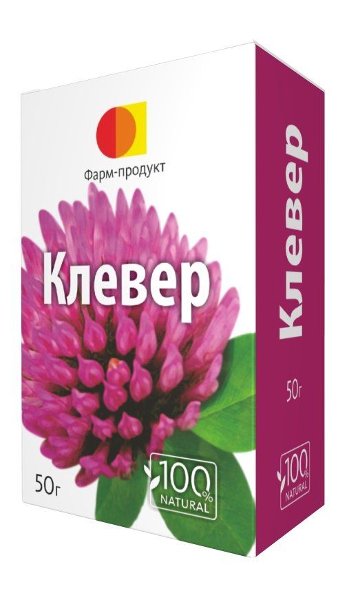 Клевер, фиточай травяной, 50г, Фарм-Продукт