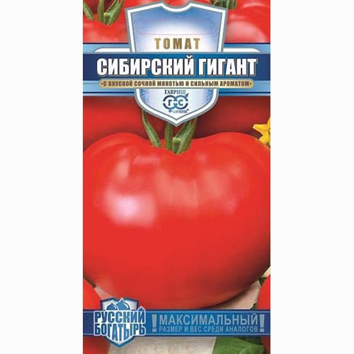 Томат &#127813; Томат Сибирский гигант Гавриш