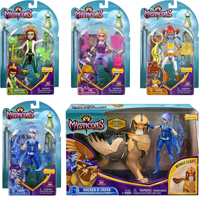 Action & Toy Figures  AliExpress Original Mysticons Action Figure Arkayna、EM、Piper、Zarya、Collectible Figurines Fashion Model Anime Figure Girl Toy Birthday Gift