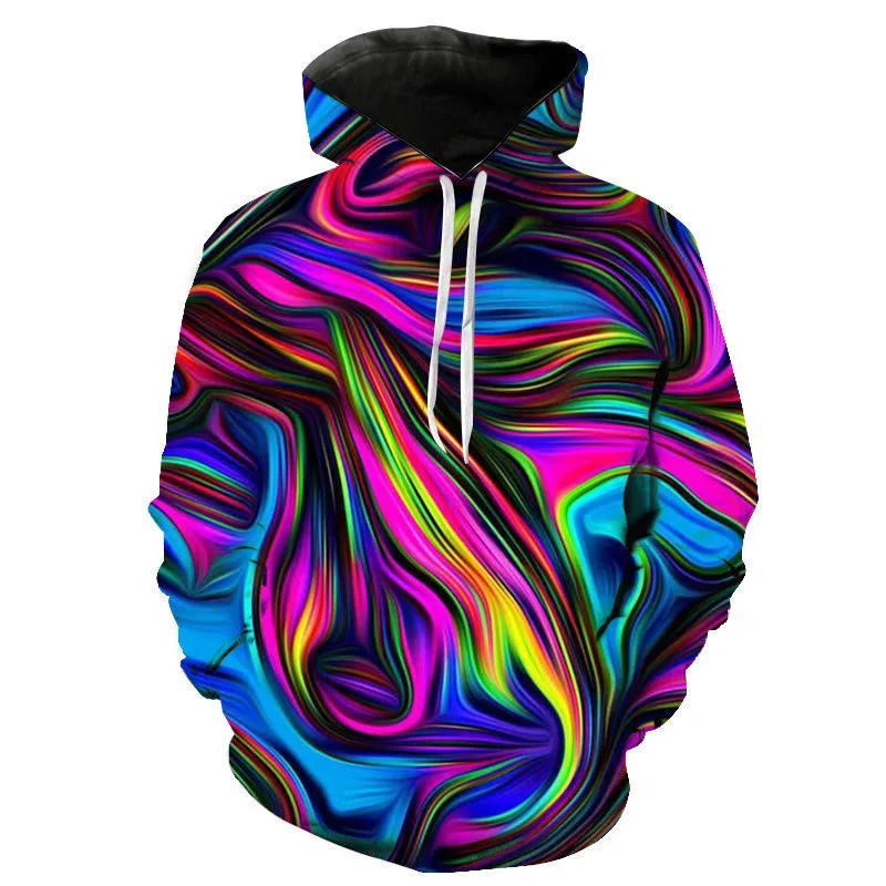 Autumn winter Boys and girls Art Ink Hoodies 3D Printed Fashion Pullovers Long Sleeve Sweatshirts Boys And Girls Kool-Aid Tops