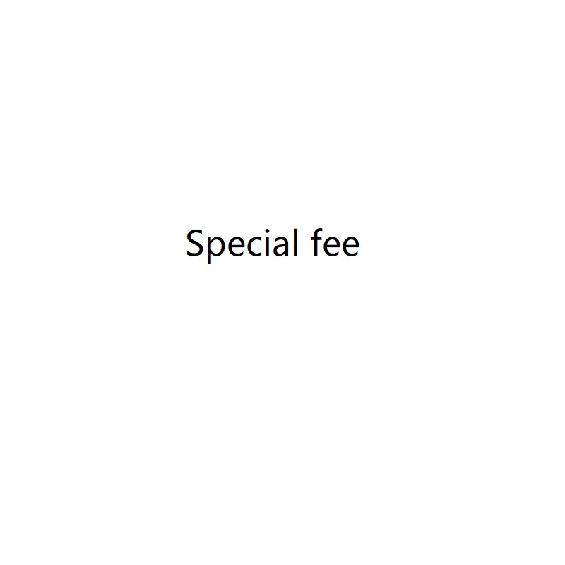 Special fees