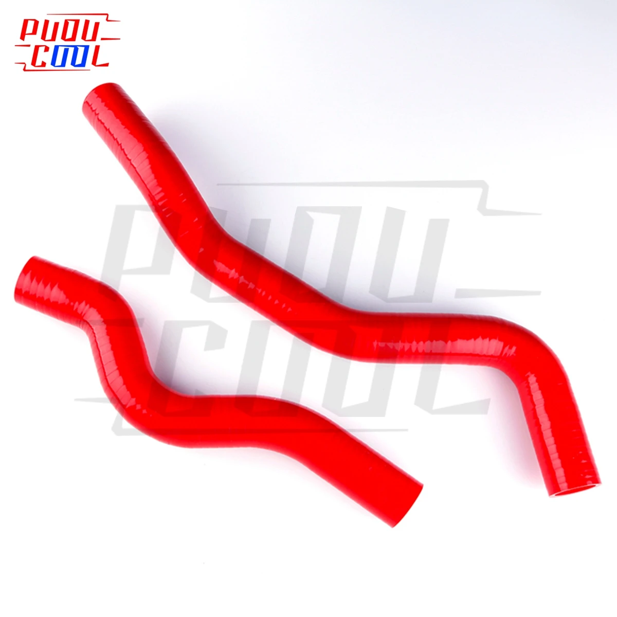 Red/Blue Silicone Radiator Hose For 1996 - 1999 Mitsubishi Lancer Evolution EVO 4 5 IV V 1997 1998 High Pressure Tube Kit 2Pcs