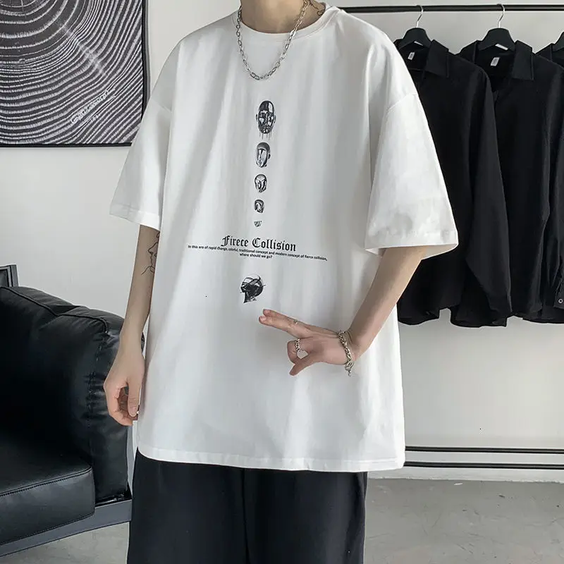 Privathinker Harajuku Funny Graphic Men's T-shirt Summer Man Casual Short Sleeve Tops Tee Oversize Tshirts Luxury Men's T Shirt