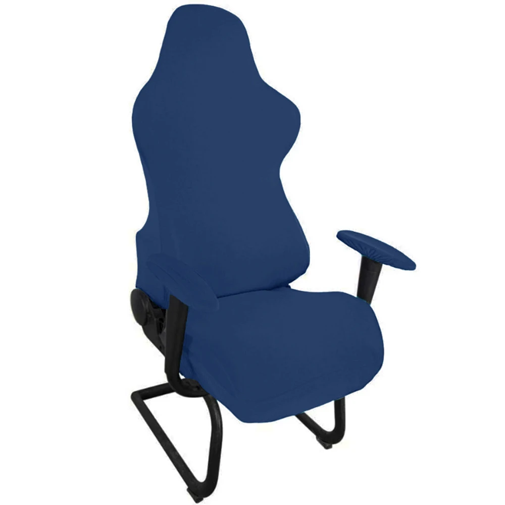 Home Textile  AliExpress Chair Cover Long Armrest Gaming Chair Cover with Backrest for Computer Chair Seat Protector Elastic Stretch Split Seat Cover