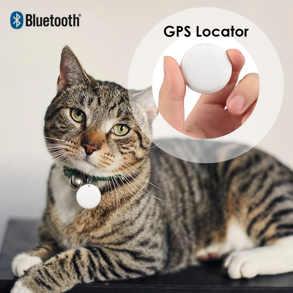 Pet Smart GPS Tracker Mini Anti-Lost Waterproof Locator Tracer For Pet Dog Cat Kids Car Wallet Key Collar Accessories