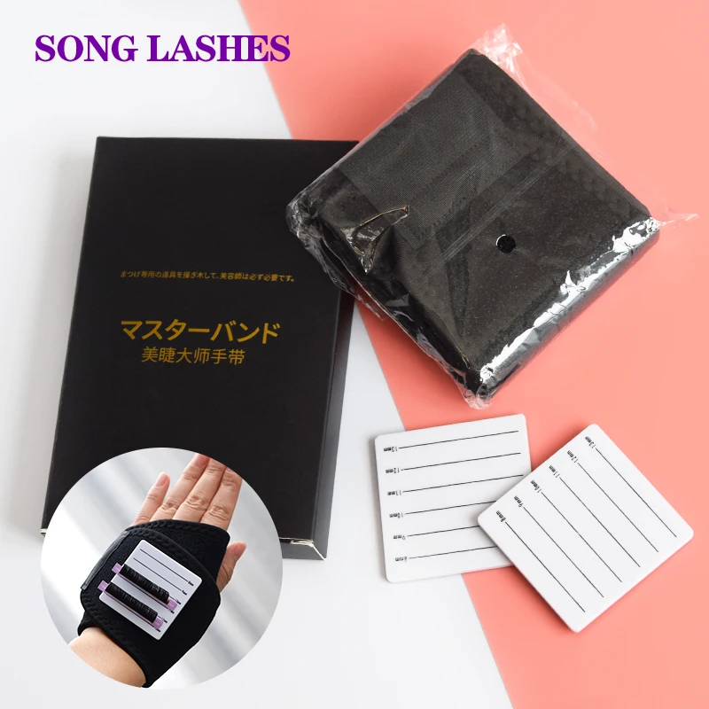 Makeup  AliExpress Song Lash Hand strap grafting eyelashes are highly wrapped, professional grafting tools are multifunctional