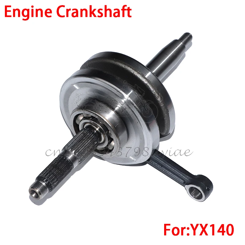 Engine Crankshaft For 56mm Bore YX140 YinXiang 140cc 1P56FMJ Horizontal  Dirt Pit Bike Atv Quad Parts