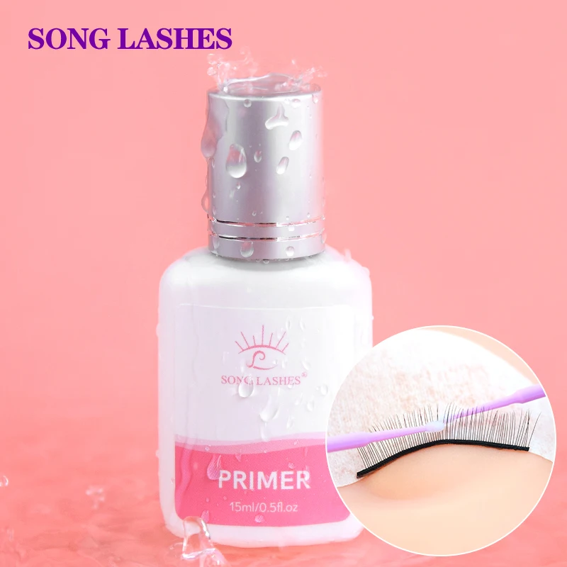 SONG LASHES eyelash extension primer Glue liquid quick drying adhesive shaping 5/10/15/20 bottles