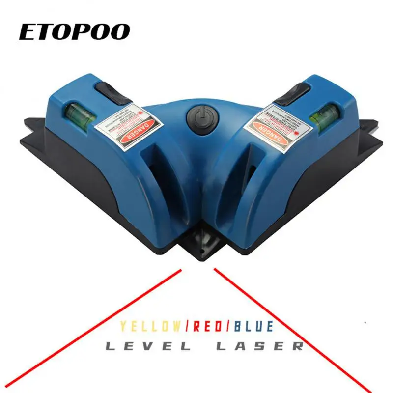 90 Degree Laser Level Laser Right Angle Vertical Ground Instrument Measurement Job Tool Laser Construction Tools