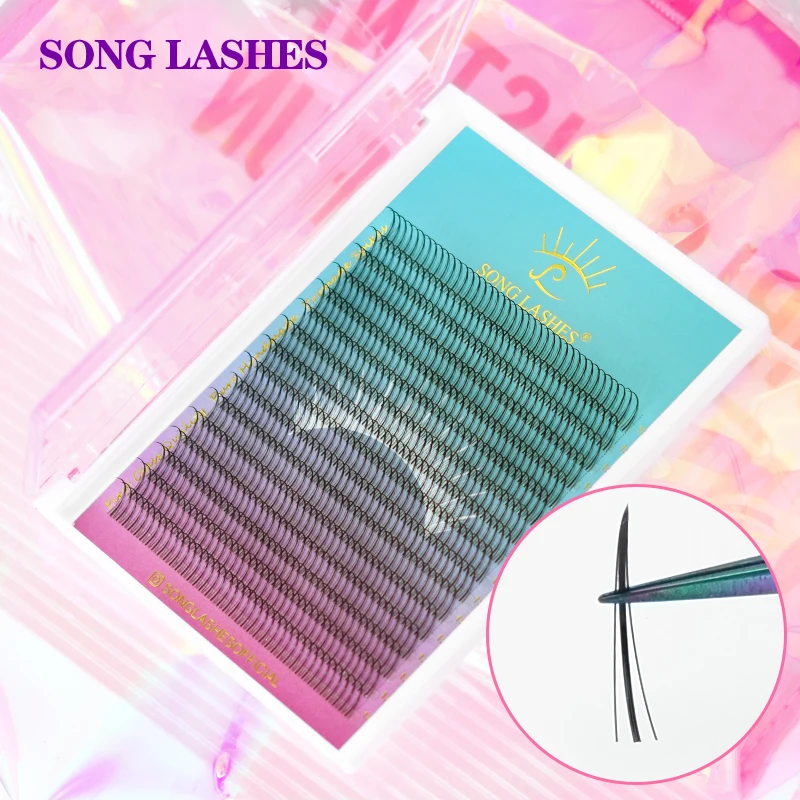 SONG LASHES A shape leshes are thin and soft, with 16 lines of durable curl without deformation