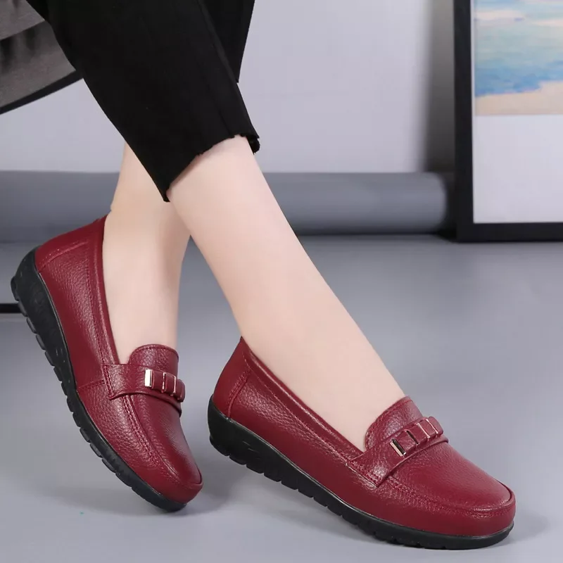 flats shoes soft solid casual shoes ladies loafers 2022 comfortable slip-on shoes woman sneaeker zapatos de mujer