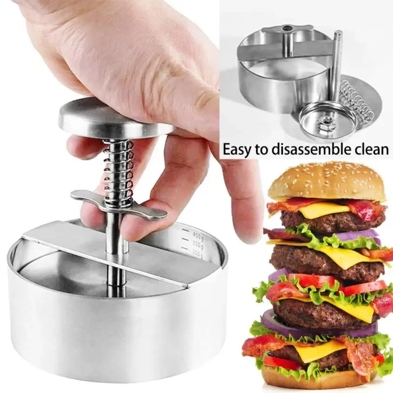 Hamburger Press Hamburger Patty Maker Non-Stick Burger Press for Making Meat Patties and Thin Burgers Kitchen Accessories