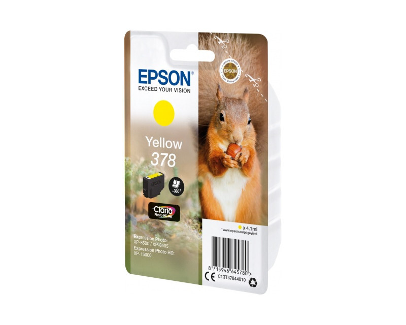 Картридж желтый Epson C13T37844020