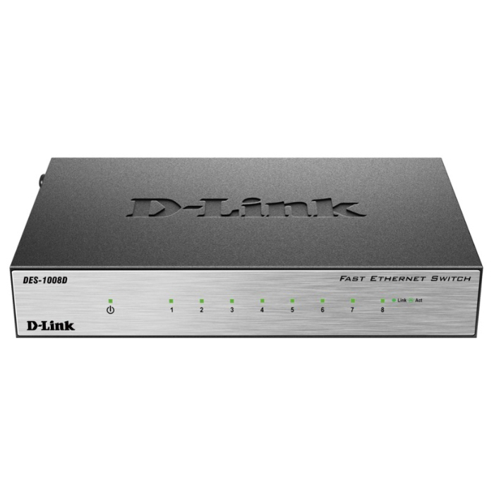 Сетевое оборудование  Allsoft Коммутатор D-LINK DES-1008D