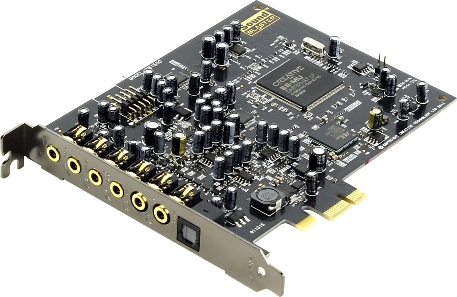 Звуковая карта CREATIVE PCI-E Sound Blaster Audigy