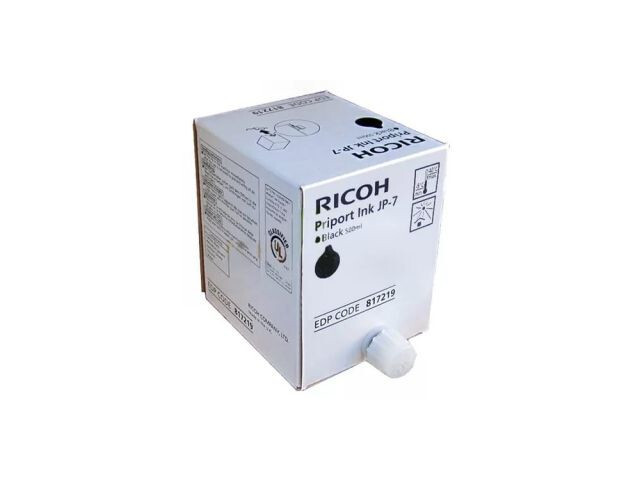 Чернильница черный Ricoh Priport JP750/735/755, 817219