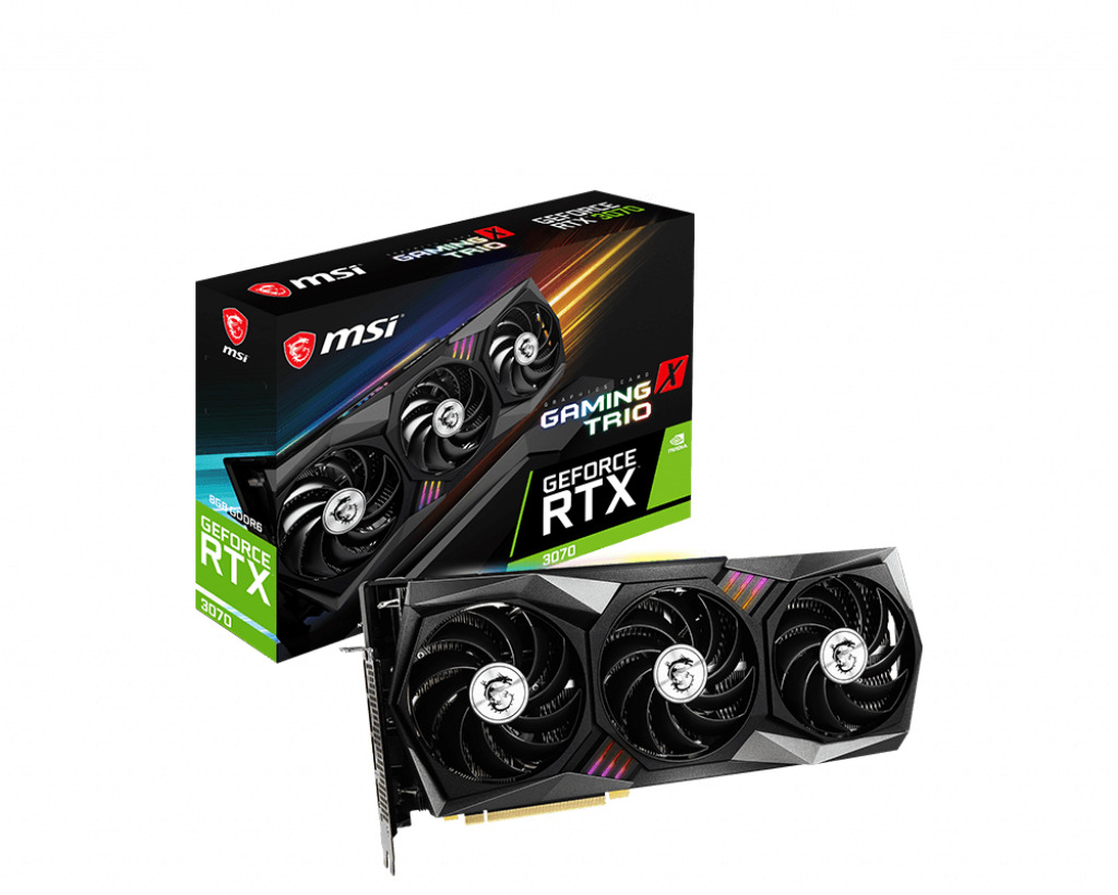 Видеокарта MSI GeForce RTX 3070 8 Б Retail