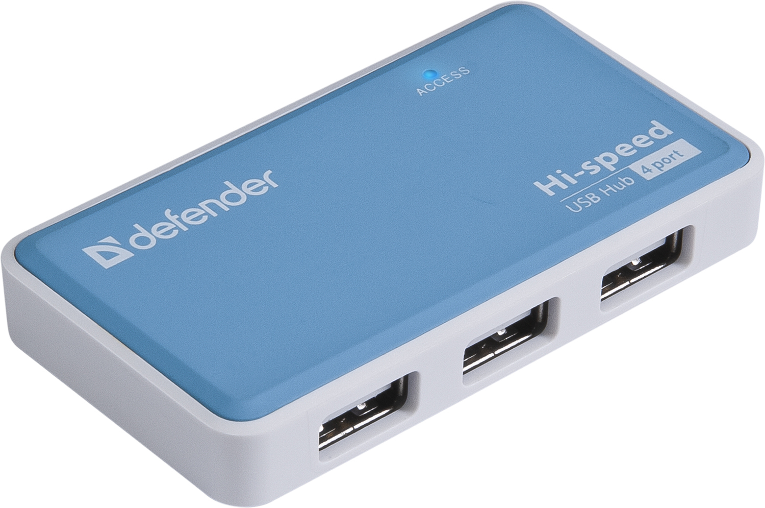 Defender Универсальный USB разветвитель Quadro Power USB2.0, 4порта, блок питания2A
