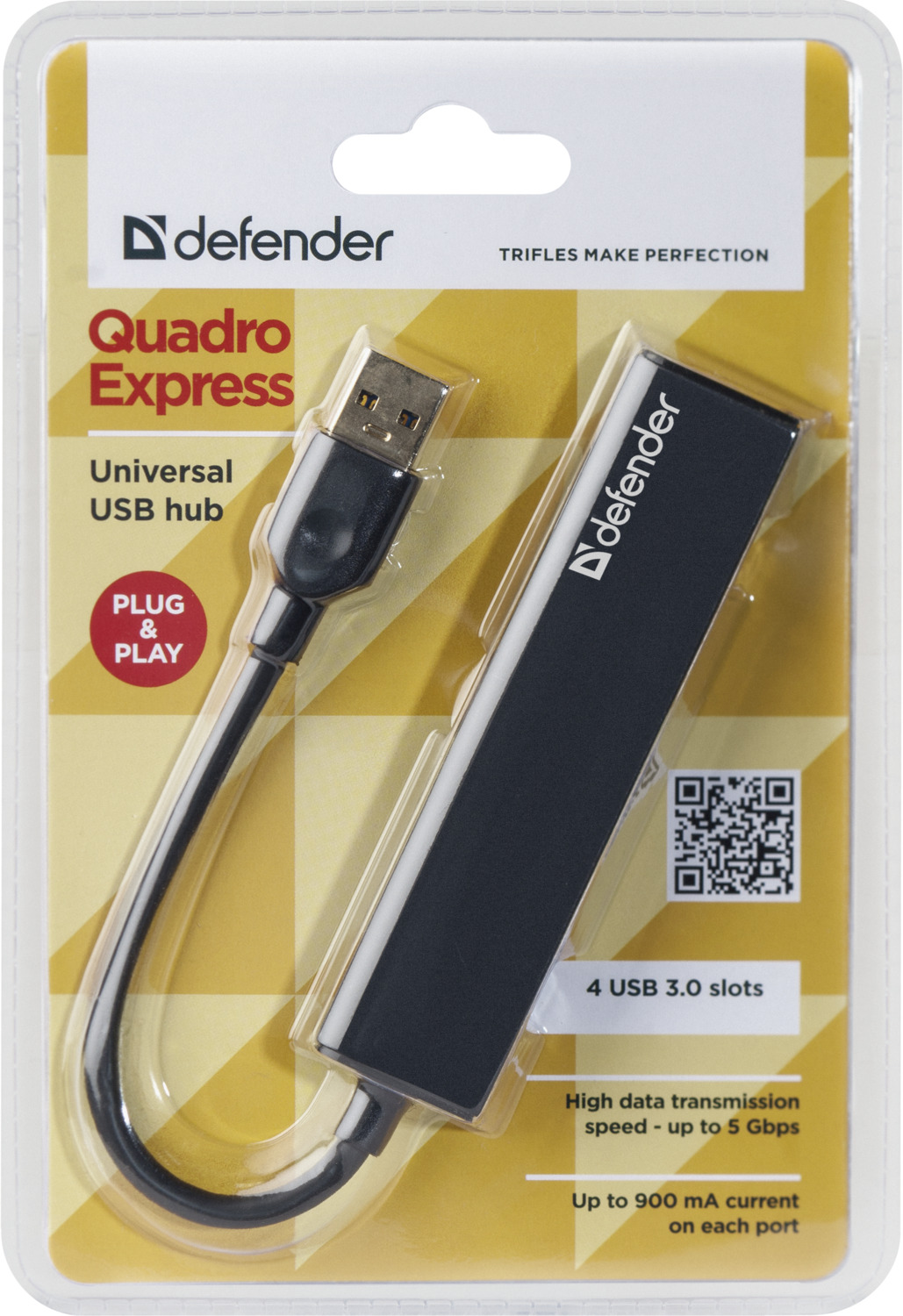 Зарядное устройство Defender Quadro Express