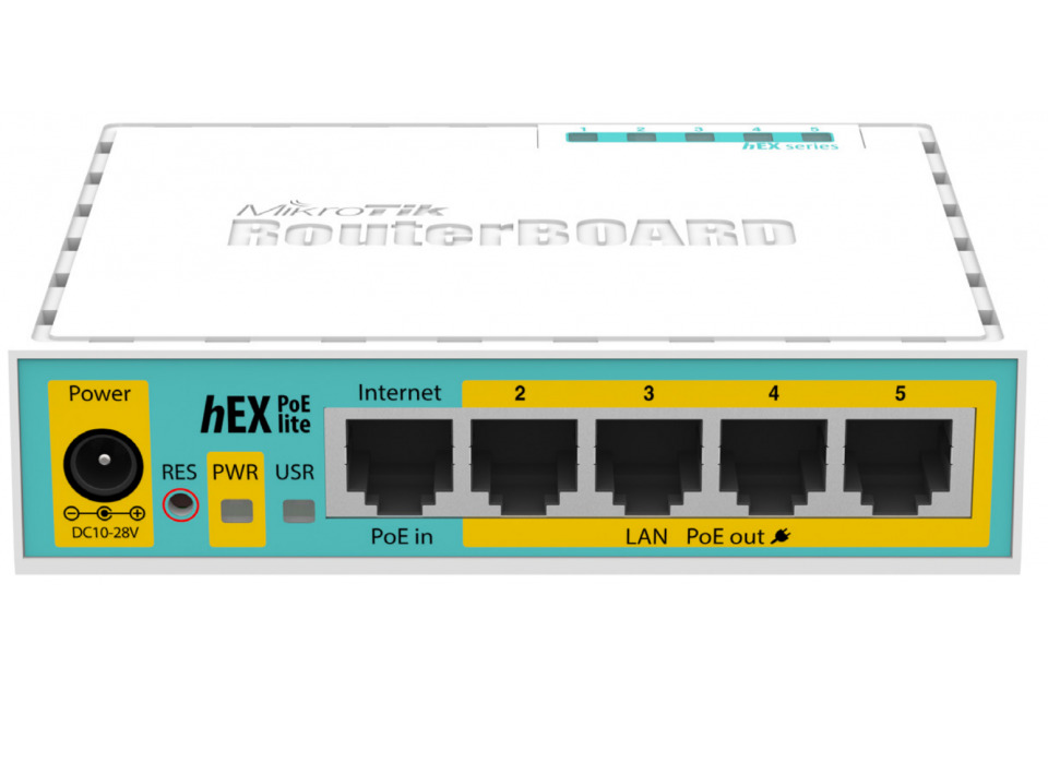 Проводной роутер MikroTik RB750UPR2