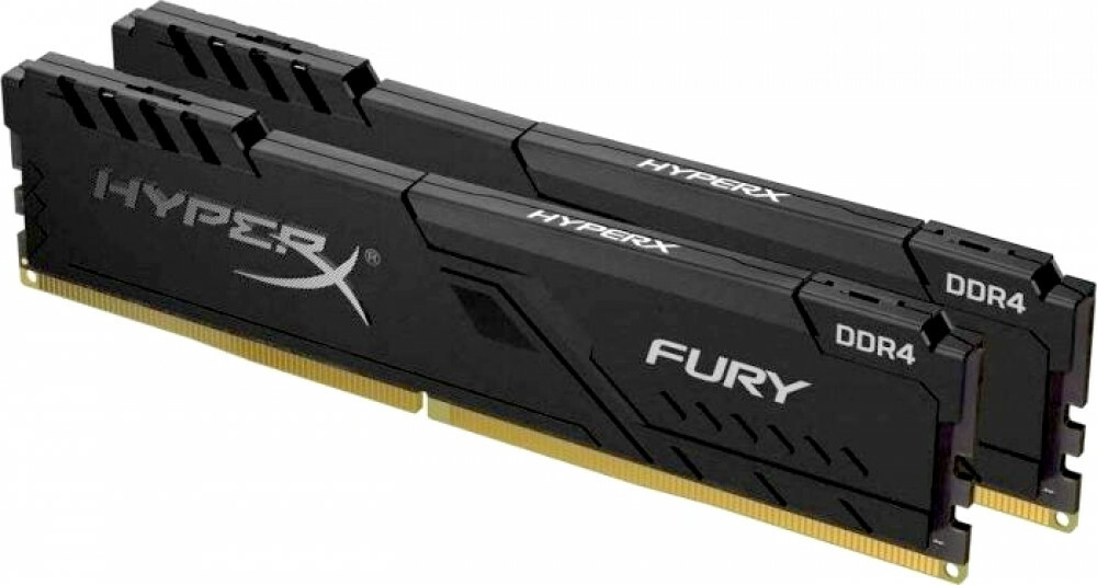 Оперативная память Kingston Desktop DDR4 3200МГц 2x8Gb, HX432C16FB3K2/16, RTL