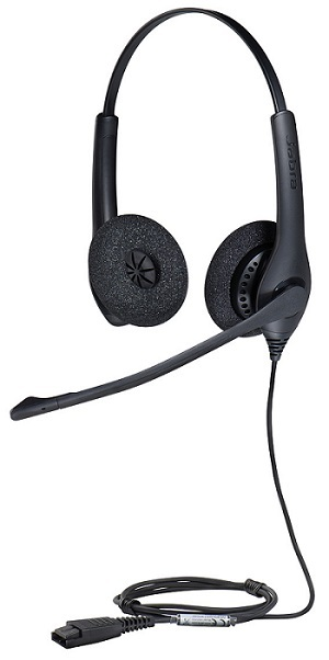 Гарнитура Jabra BIZ 1500 Duo, цвет черный