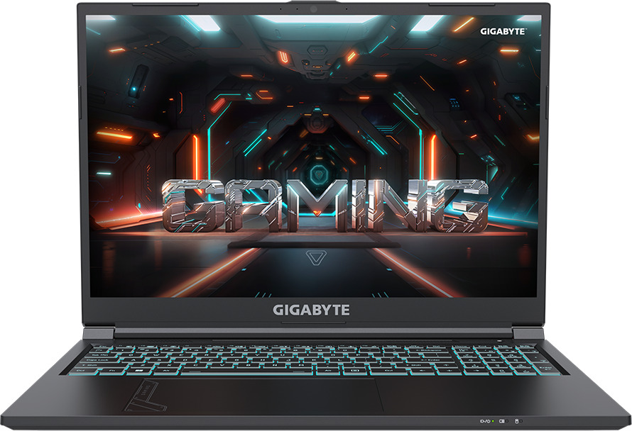 Ноутбук Gigabyte G6 KF Intel Core i7-12650H (черный)