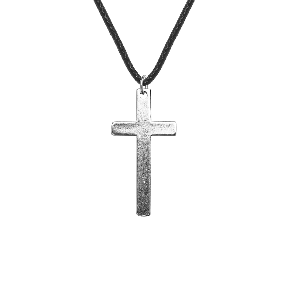 Кулон МЕМО Крест, серебро 925