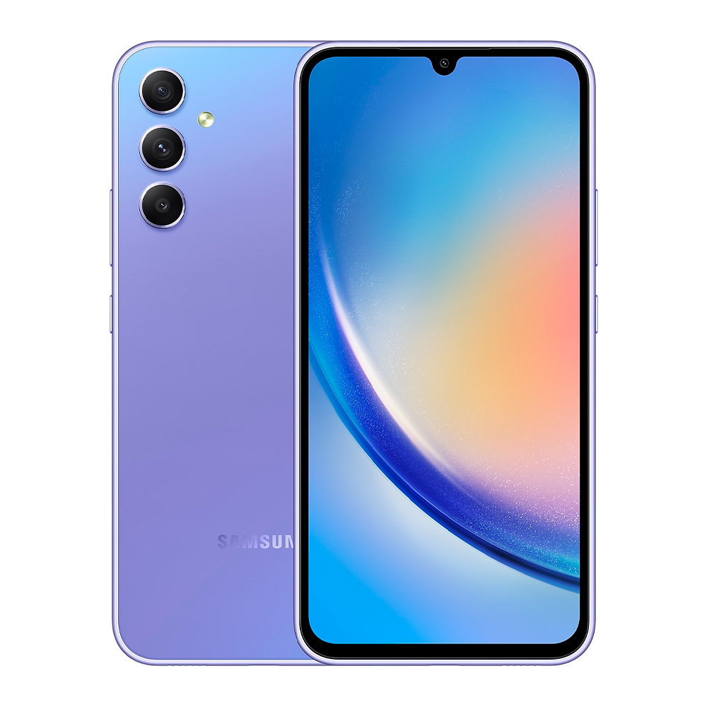   2droida Смартфон Samsung Galaxy A34 5G (A346E) 6/128GB Awesome Violet (Фиолетовый)
