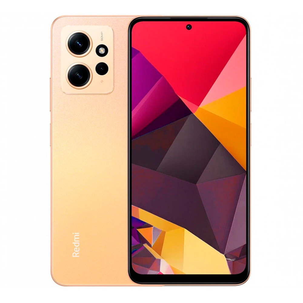 Смартфон Xiaomi Redmi Note 12 4G 8/256Gb (EU) Gold (Золотой)