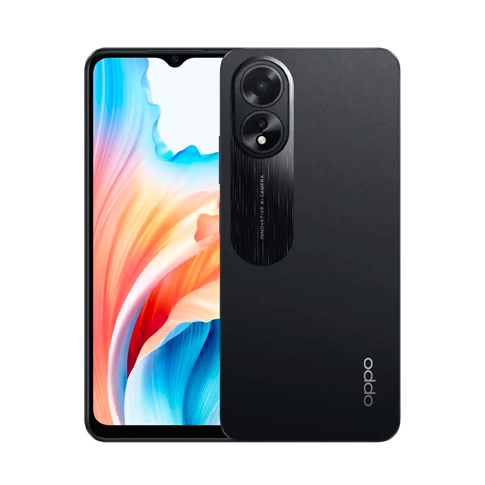 Смартфон OPPO A18 4/128Gb Glowing Black (Черный) RU