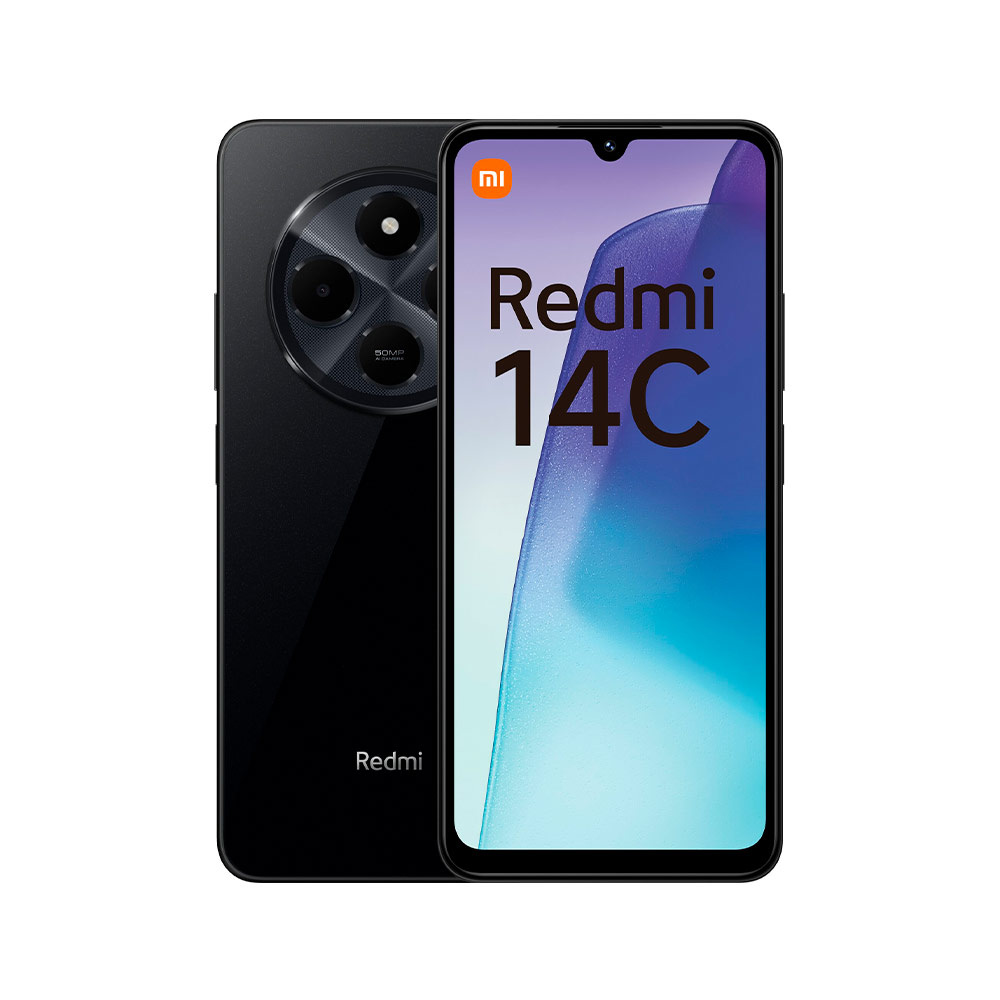 Смартфон Xiaomi Redmi 14C 4/128Gb Midnight Black (Черный) RU