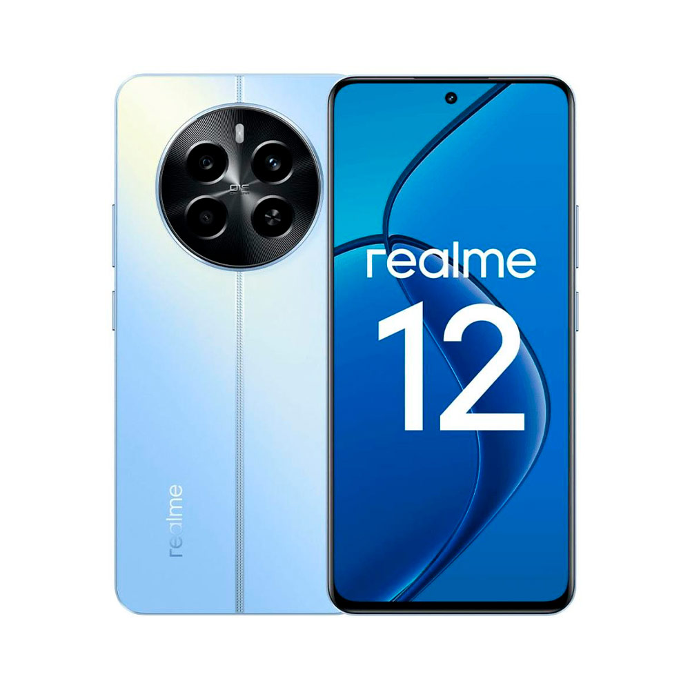 Смартфон Realme 12 4G 8/256Gb Skyline Blue (Голубой) RU