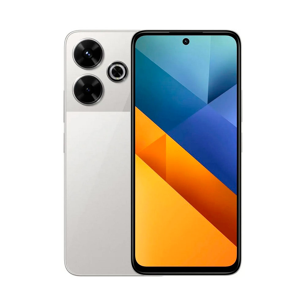  Смартфон Xiaomi Poco M6 8/256Gb Silver (Серебро) RU