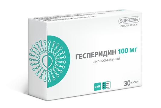 Supreme Pharmatech, Липосомальный гесперидин, капсулы, 30 шт.