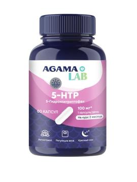 Аминокислоты Agama Lab, 5-HTP (5-Гидрокситриптофан), капсулы, 60 шт.